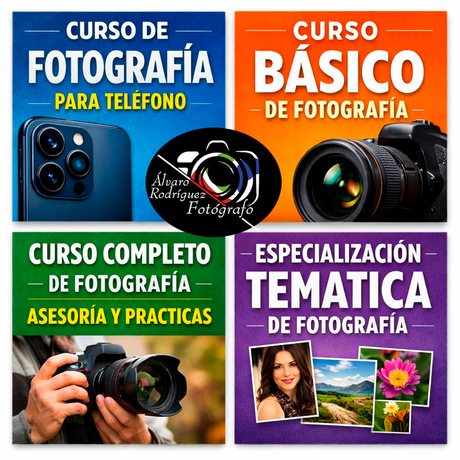 Cursos presenciales de fotografía en España – Álvaro Rodríguez Fotógrafo