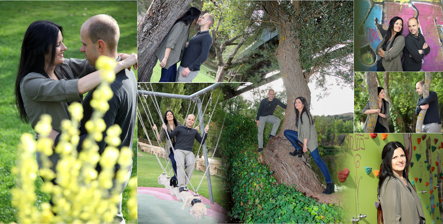 Fotografias de fotos de boda en Soria claustro de San Pedro castillo y Rincon de Becquer Soria