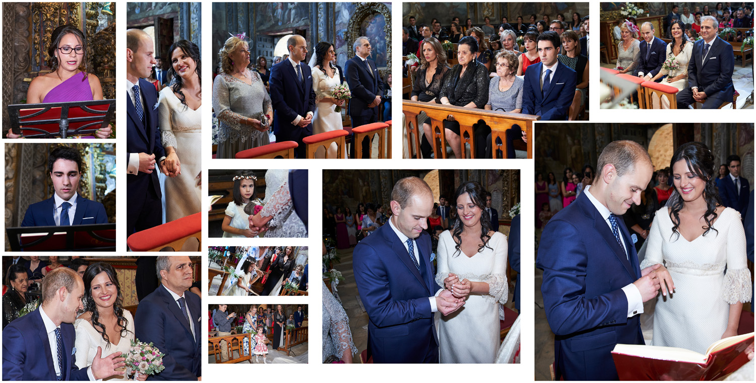 Fotografias de fotos de boda en Soria claustro de San Pedro castillo y Rincon de Becquer Soria