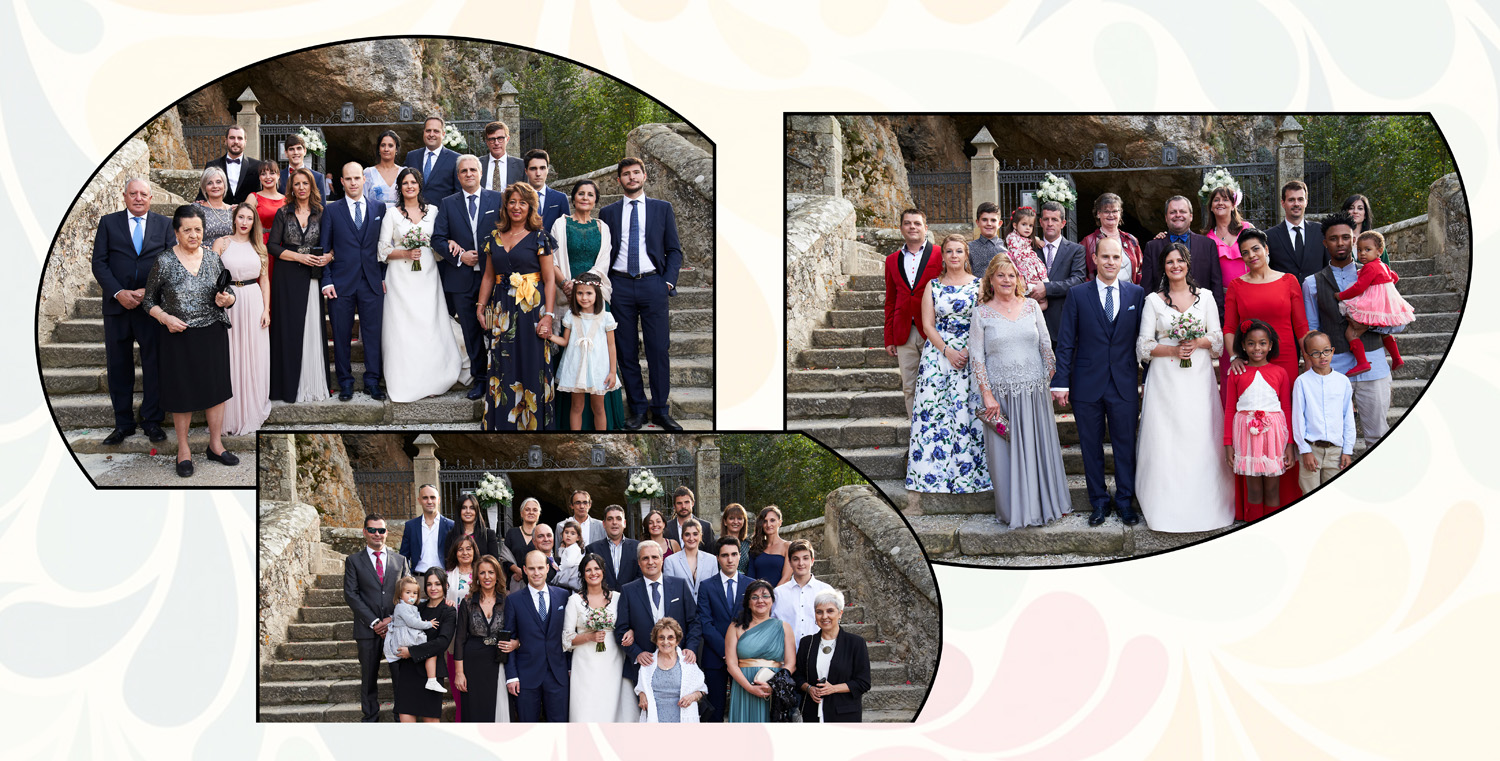 Fotografias de fotos de boda en Soria claustro de San Pedro castillo y Rincon de Becquer Soria