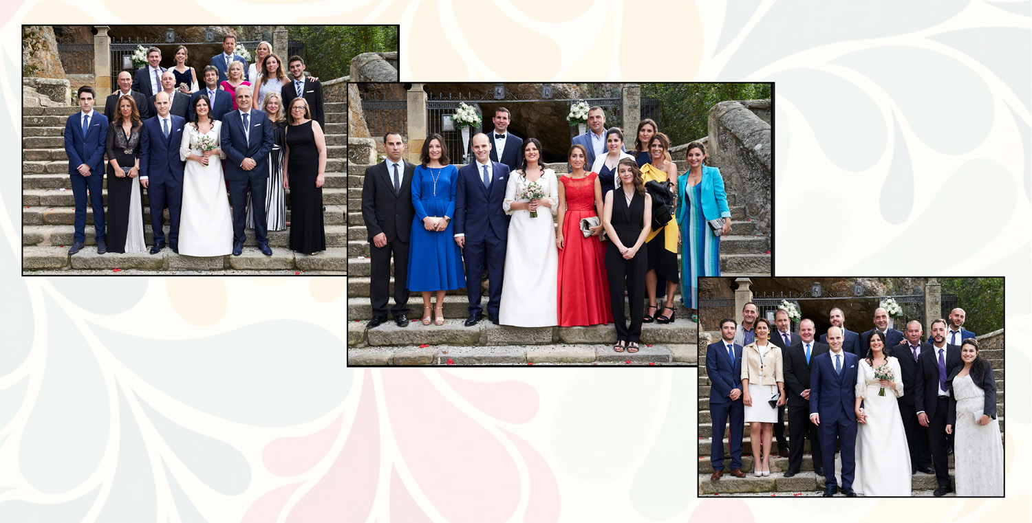 Fotografias de fotos de boda en Soria claustro de San Pedro castillo y Rincon de Becquer Soria