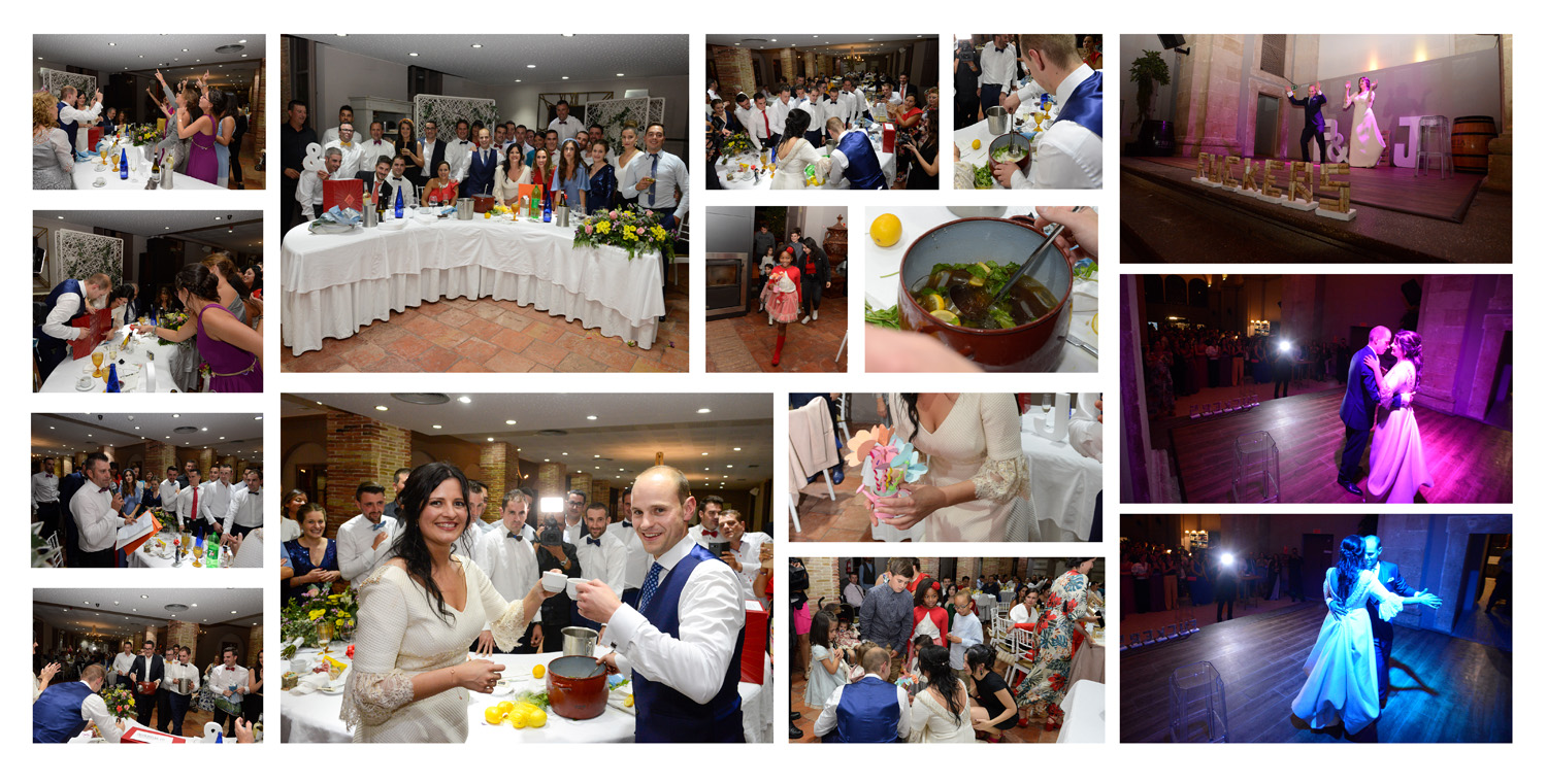 Fotografias de fotos de boda en Soria claustro de San Pedro castillo y Rincon de Becquer Soria