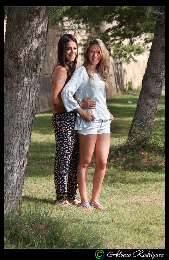 Fotografias para book particlares actrices de hermanas modelos Soria