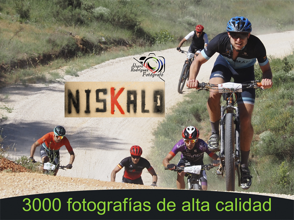 Fotógrafo especializado en carreras de mountain bike Soria