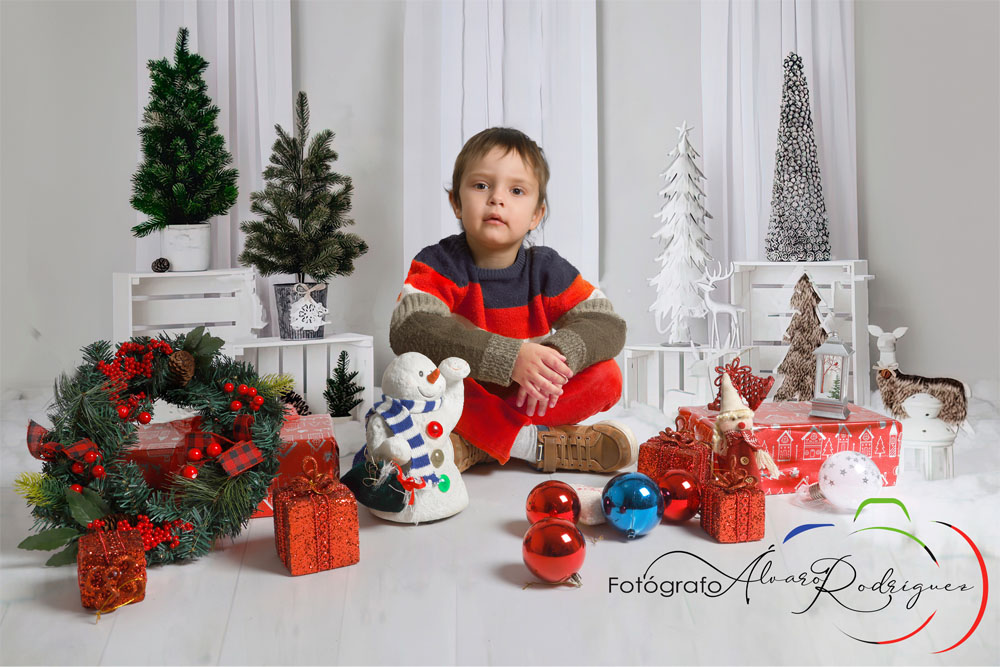 Reportajes de fotografia  para niños y niñas de Navidad. Fotografia infantil, Soria.