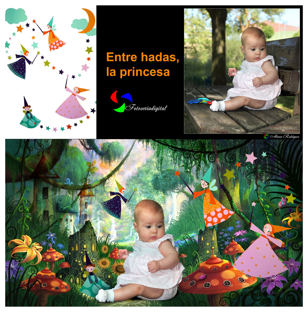 Trucajes fotograficos infantiles