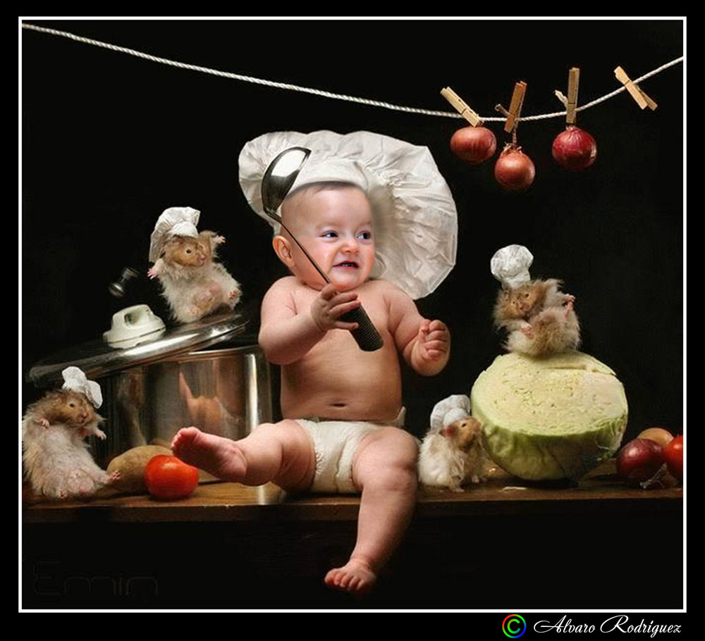 Trucajes fotograficos infantiles