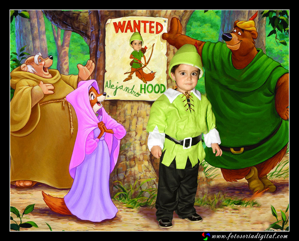 Trucajes fotograficos infantiles