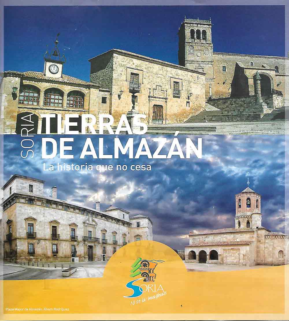 Fotografía realizada en colaboración con el turismo de Soria, panorámica de la Plaza Mayor de Álmazan.