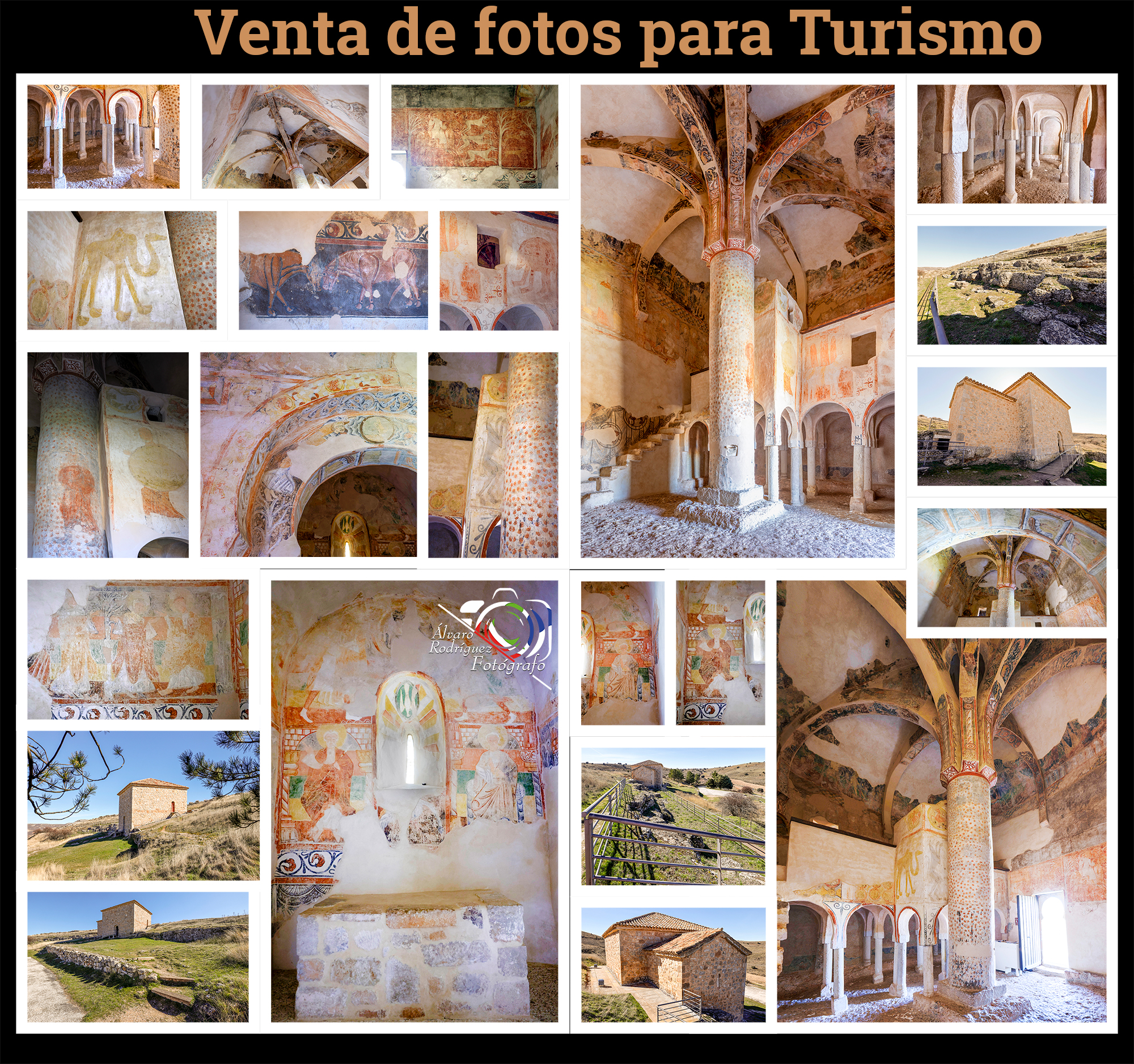 Venta de fotos para turismo En la provincia de Soria San Baudelio Casitas de Berlanga Ermita
