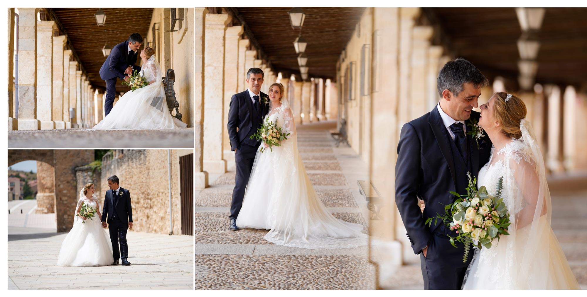 Reportaje de bodas en El Burgo de Osma en El Virrey Palafox Reportaje de bodas en El Burgo de Osma en El Virrey Palafox