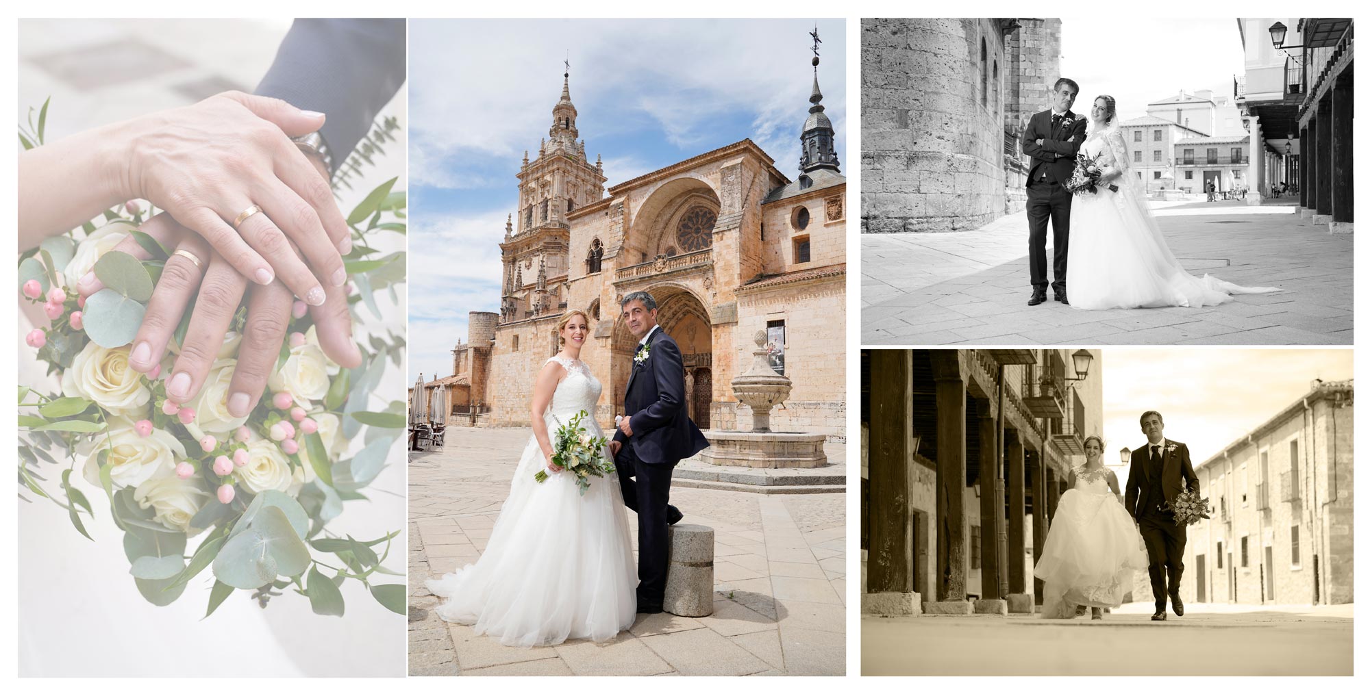 Reportaje de bodas en El Burgo de Osma en El Virrey Palafox Reportaje de bodas en El Burgo de Osma en El Virrey Palafox